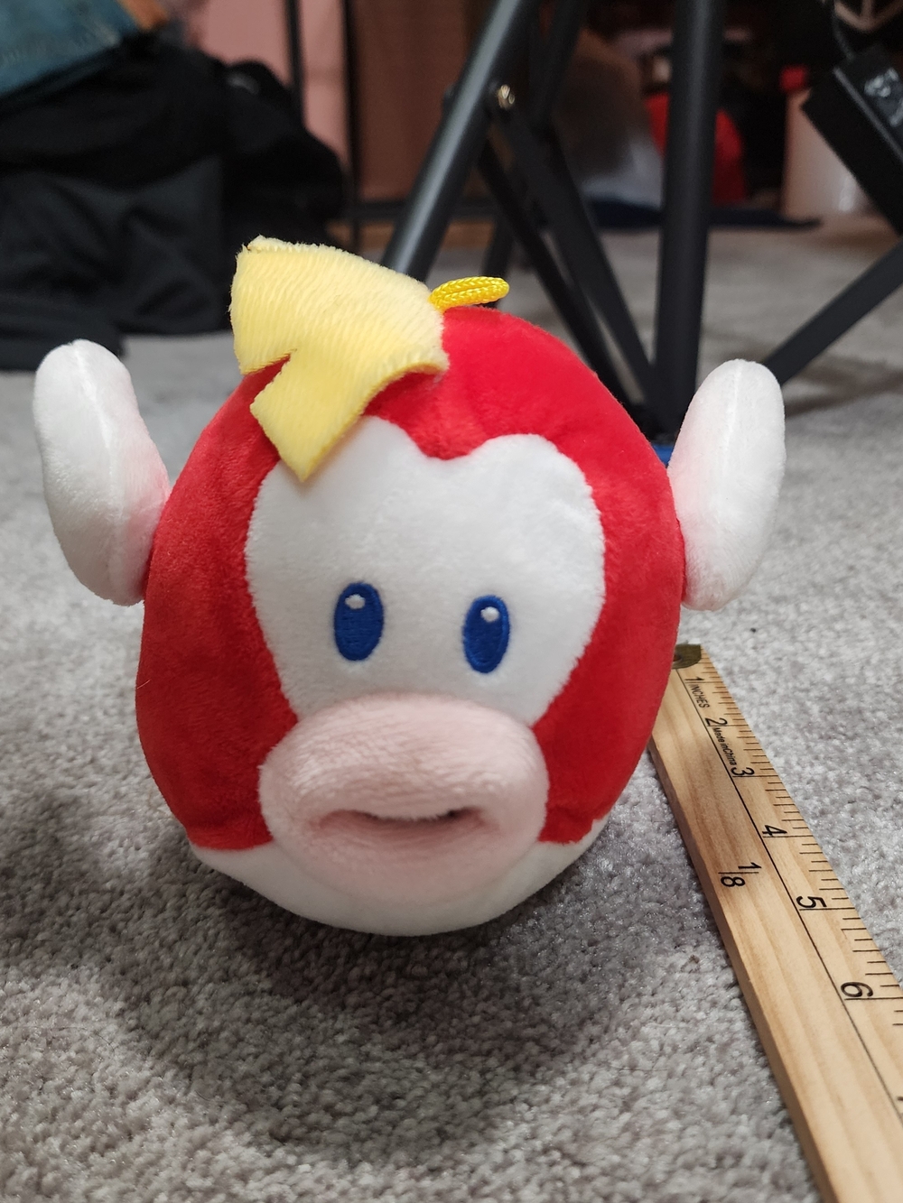 Super Mario Bros Cheep All Star Stuffed Plush 5" Little Buddy